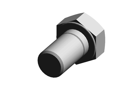 1-8 X 1 3/4 Grade 5 Hex Head Cap Screw Z