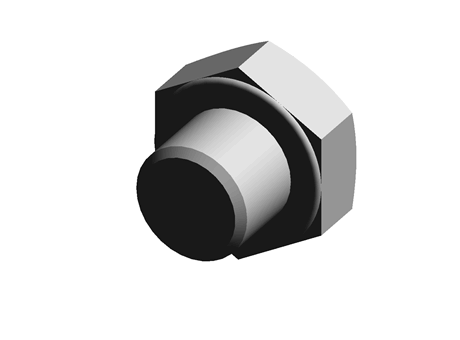 1-8 X 1 3/4 Grade 8 Hex Head Cap Screw Z