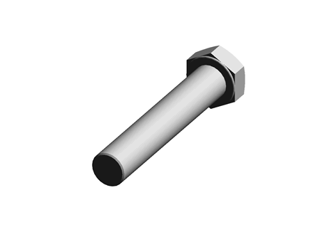 1-14 X 5 1/2 Grade 5 Hex Cap Screw Zinc