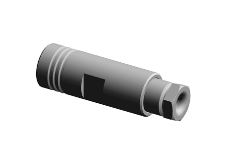 Radiall Cable Mount SMB Connector, 50Ω Impedance, Clamp Termination, RG178, RG196 cable type
