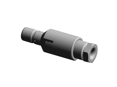 Radiall Cable Mount SMB Connector, 50Ω Impedance, Clamp Termination, RG178, RG196 cable type