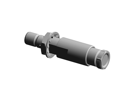 Radiall Panel Mount SMB Connector, 50Ω Impedance, Clamp Termination, RG179, RG187, RG188, RG316 cable type