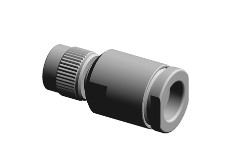 Radiall Straight Standard 50Ω Cable Mount TNC Connector, Clamp Termination, RG213, RG214, RG225, RG393