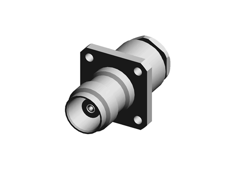 Radiall Straight 50Ω Panel Mount TNC Connector, RG141, RG142, RG223, RG400, RG58