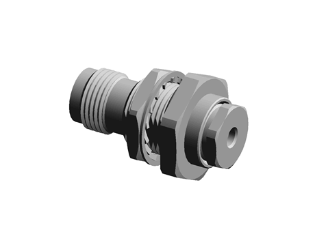 Radiall Straight 50Ω Panel Mount TNC Connector, RG179, RG187, RG188, RG316