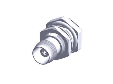 Radiall Straight 50Ω Panel Mount TNC Connector, RG141, RG142, RG223, RG400, RG58