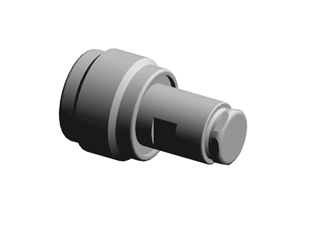 Radiall 50Ω Straight Cable Mount N Type Connector, Plug, Clamp Termination, 0  11GHz, RG141, RG142, RG223,