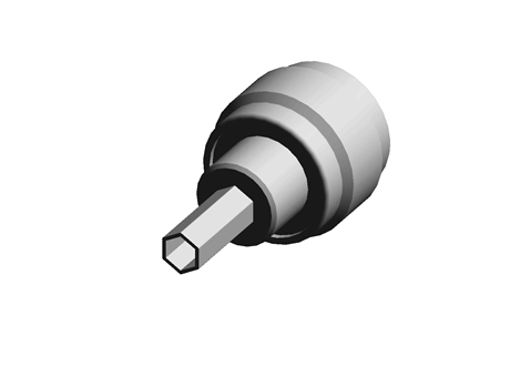 Radiall 50Ω Straight Cable Mount N Type Connector, Plug, Crimp Termination, 0  11GHz, RG58, RG141