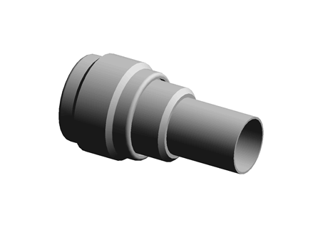 Radiall 50Ω Straight Cable Mount N Type Connector, Plug, Crimp Termination, 0  11GHz, RG214, RG225