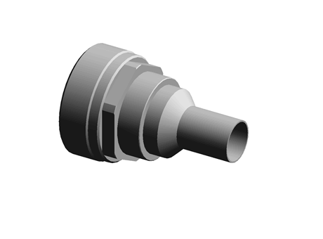 Radiall Cable Mount 50Ω 7/16 Connector Plug, Crimp Termination, RG214 cable