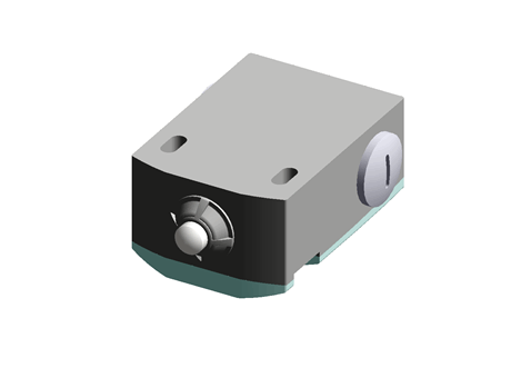 SIRIUS 3SE5 Safety Switch With Plunger Actuator, Metal, NO/NC
