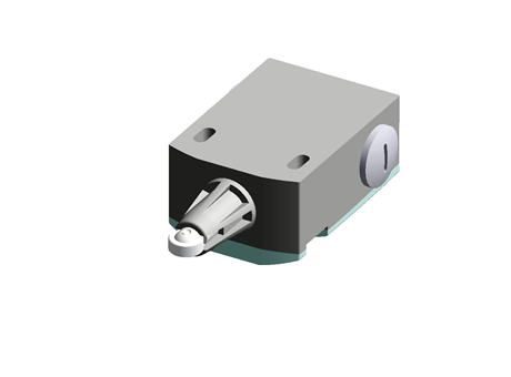 SIRIUS 3SE5 Safety Switch With Roller Plunger Actuator, Metal, NO/NC