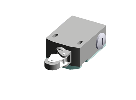 SIRIUS 3SE5 Safety Switch With Roller Lever Actuator, Metal, NO/NC