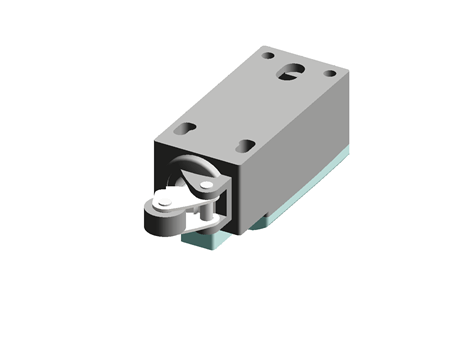 SIRIUS 3SE5 Safety Switch With Roller Lever Actuator, Plastic, NO/NC