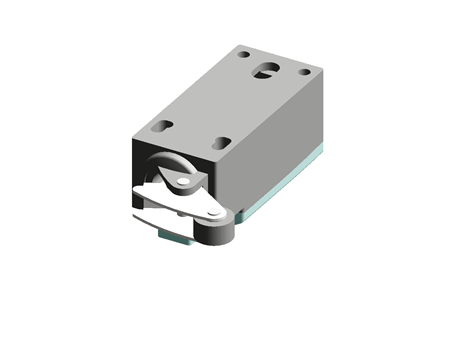 SIRIUS 3SE5 Safety Switch With Roller Lever Actuator, Plastic, NO/NC