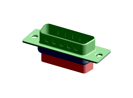 FCI 10090930 Series 2.29mm Pitch Straight Crimp D-sub Connector, Plug, 26 Pin