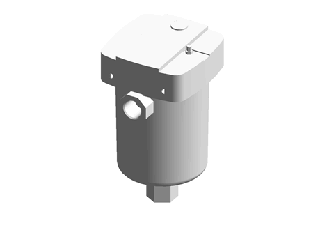 SMC Automatic Rc 1/2 400cm³/min Pneumatic Drain, 189 x 100 x 108mm
