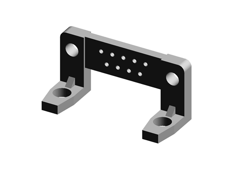 ASSMANN WSW ABW Series Bracket , For use with D-sub Connector