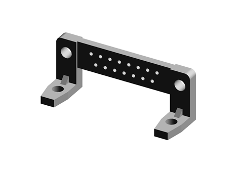 ASSMANN WSW ABW Series Fixing Bracket , For use with 15 Way D-Sub Connector