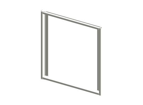 12M HINGED FRONT PLATE SUP.FRAME