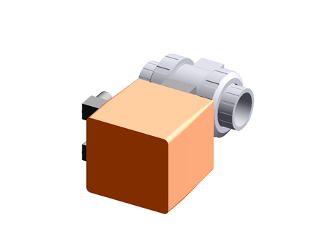 Ball Valve 127 PVC-U/EPDM d50DN40