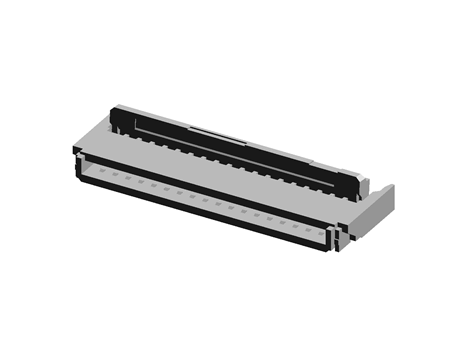 0.5 FPC E/O B/F Assy 18Ckt EmbsTp Pkg