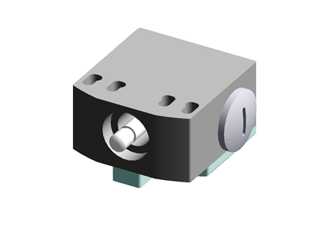 SIRIUS 3SE5 Safety Limit Switch With Round Plunger Actuator, Plastic, NO/2NC