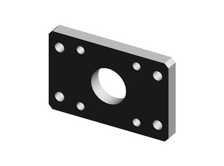 Norgren Flange QA/8080/22 80mm