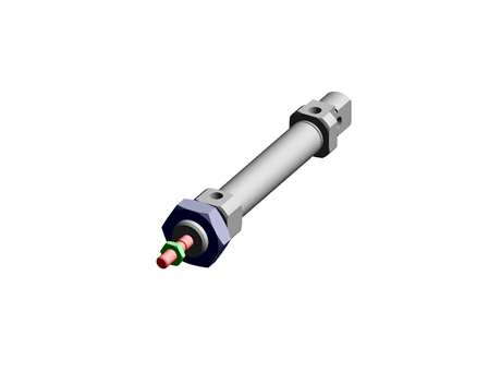 Norgren Pneumatic Roundline Cylinder 10mm Bore, 25mm Stroke, RM/8000/M Series, Double Acting