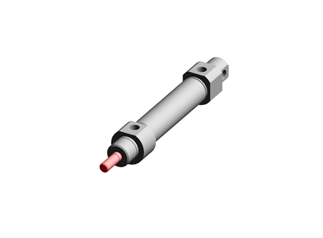 Norgren Pneumatic Roundline Cylinder 10mm Bore, 25mm Stroke, RT/57210/M/25 Series, Double Acting