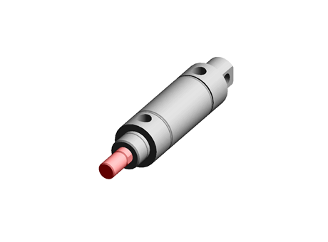 Norgren Pneumatic Roundline Cylinder 25mm Bore, 25mm Stroke, RT/57210/M/25 Series, Double Acting
