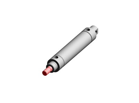 Norgren Pneumatic Roundline Cylinder 25mm Bore, 80mm Stroke, RT/57210/M/25 Series, Double Acting