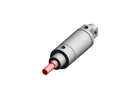IMI Norgren Pneumatic Roundline Cylinder 32mm Bore, 25mm Stroke, RT/57210/M/25 Series, Double Acting