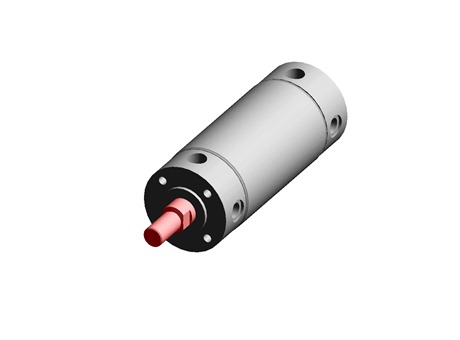 IMI Norgren Pneumatic Roundline Cylinder 50mm Bore, 50mm Stroke, RT/57210/M/25 Series, Double Acting