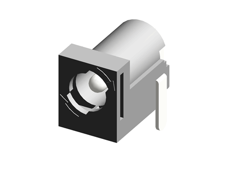LOCKING DC SOCKET 2.5mm