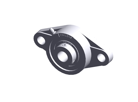 2 BOLT FLANGE BEARING UNIT 15MM
