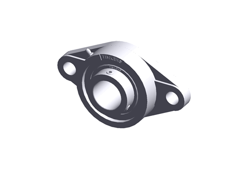 2 BOLT FLANGE BEARING UNIT 35MM