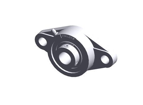2 BOLT FLANGE BEARING UNIT 17MM