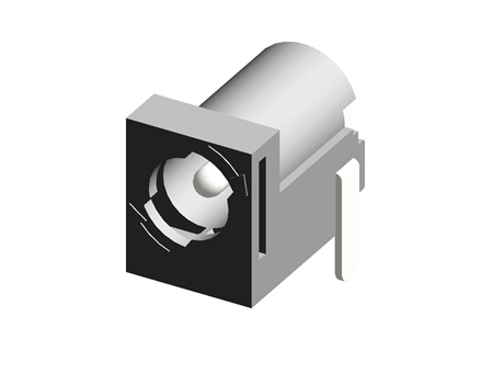 LOCKING DC SOCKET 2.1mm