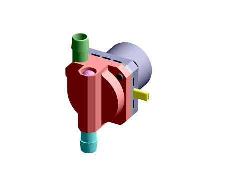 WATERPROOF MICROPUMP, 6-12V, 2685 ML/MIN
