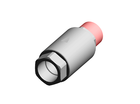 Legris Stainless Steel Single Non Return Valve, G 1/2in, 40 bar