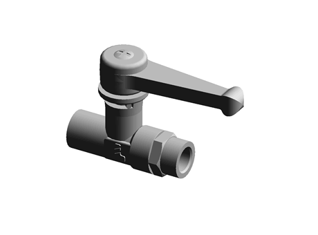 BALL VALVE 1/8"BSP VENTED