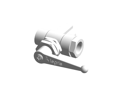 BALL VALVE 3WAY 3/8"BSP PANMTG