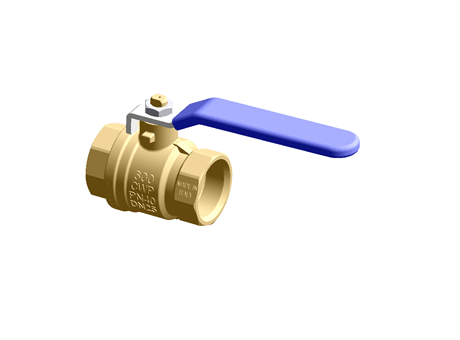 BALL VALVE 1" BSP ECONOMY