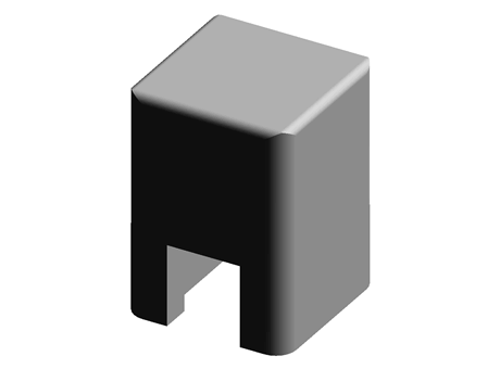 Switch Key Cap 4x4mm black B3F/B3FS/B3W