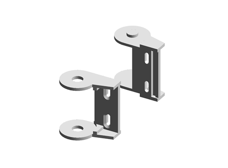 26 series cable chain bracket 45mm pivot