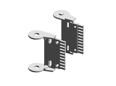 26 series cable chain bracket 80mm comb