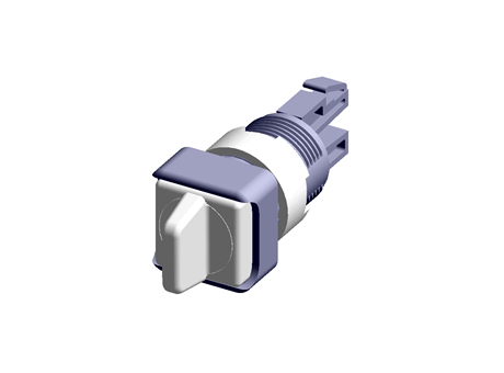 Modular Switch Body, IP65 (Front); IP40 (Back), Latching for use with A01 Series -20°C +55°C