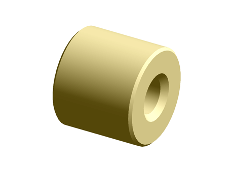 Round Steel Nut for 12 X 3 Lead Screw