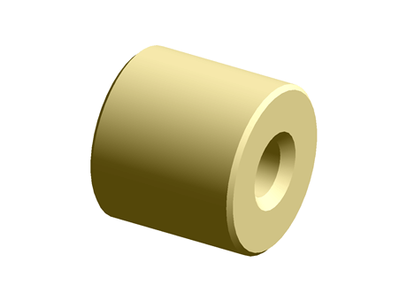 Round Bronze Nut for 12 X 3 Lead Screw